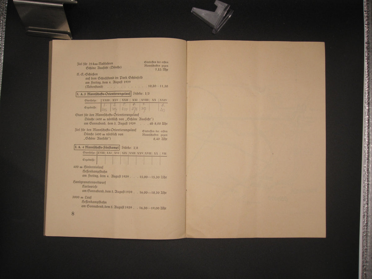 Reichsarbeitsdienst ( RAD ) NS-Kampfspiele 1939 Kassel