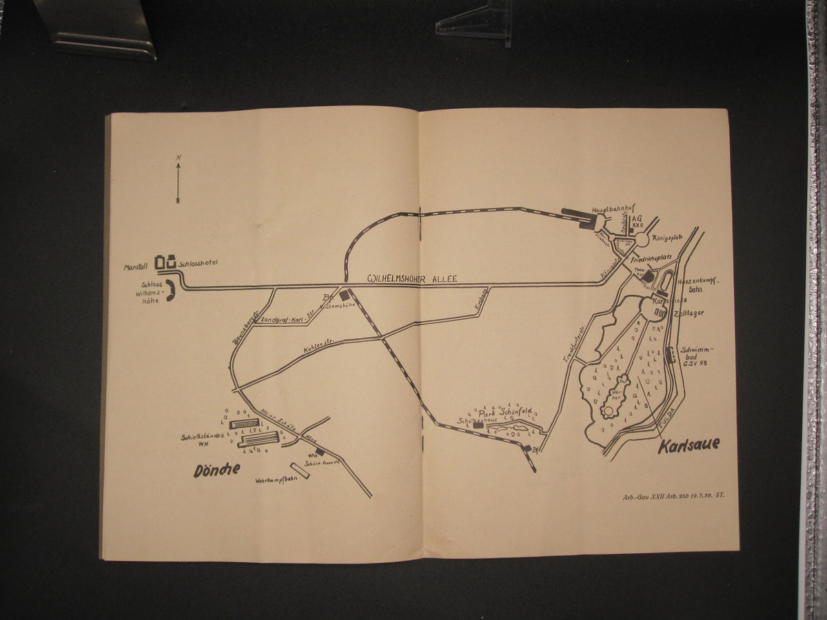 Reichsarbeitsdienst ( RAD ) NS-Kampfspiele 1939 Kassel