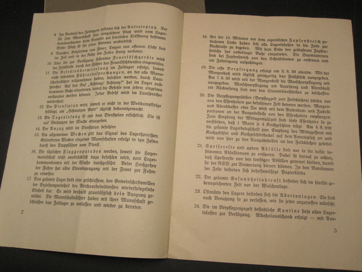 Reichsarbeitsdienst ( RAD ) NS-Kampfspiele 1939 Kassel