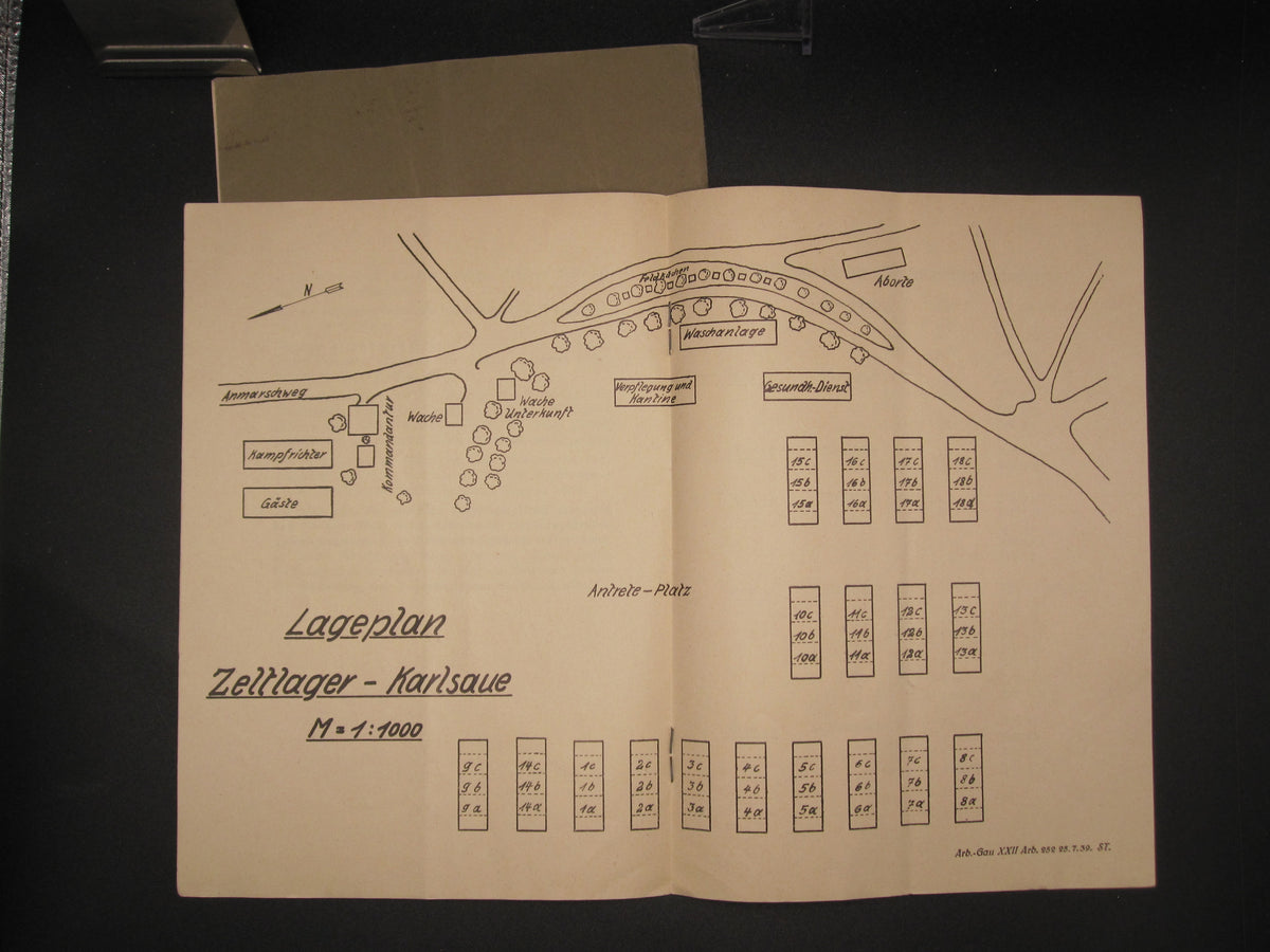 Reichsarbeitsdienst ( RAD ) NS-Kampfspiele 1939 Kassel