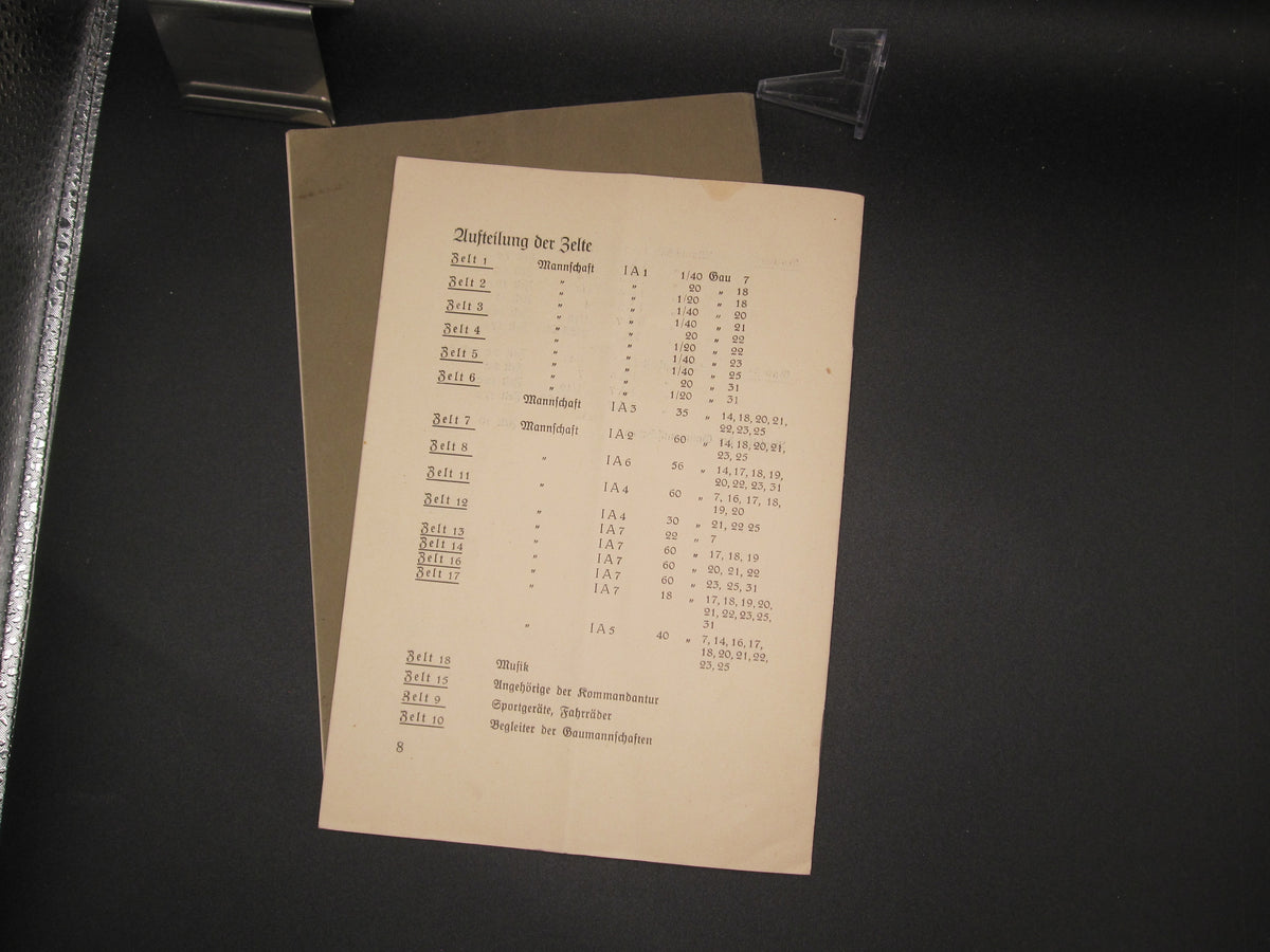 Reichsarbeitsdienst ( RAD ) NS-Kampfspiele 1939 Kassel