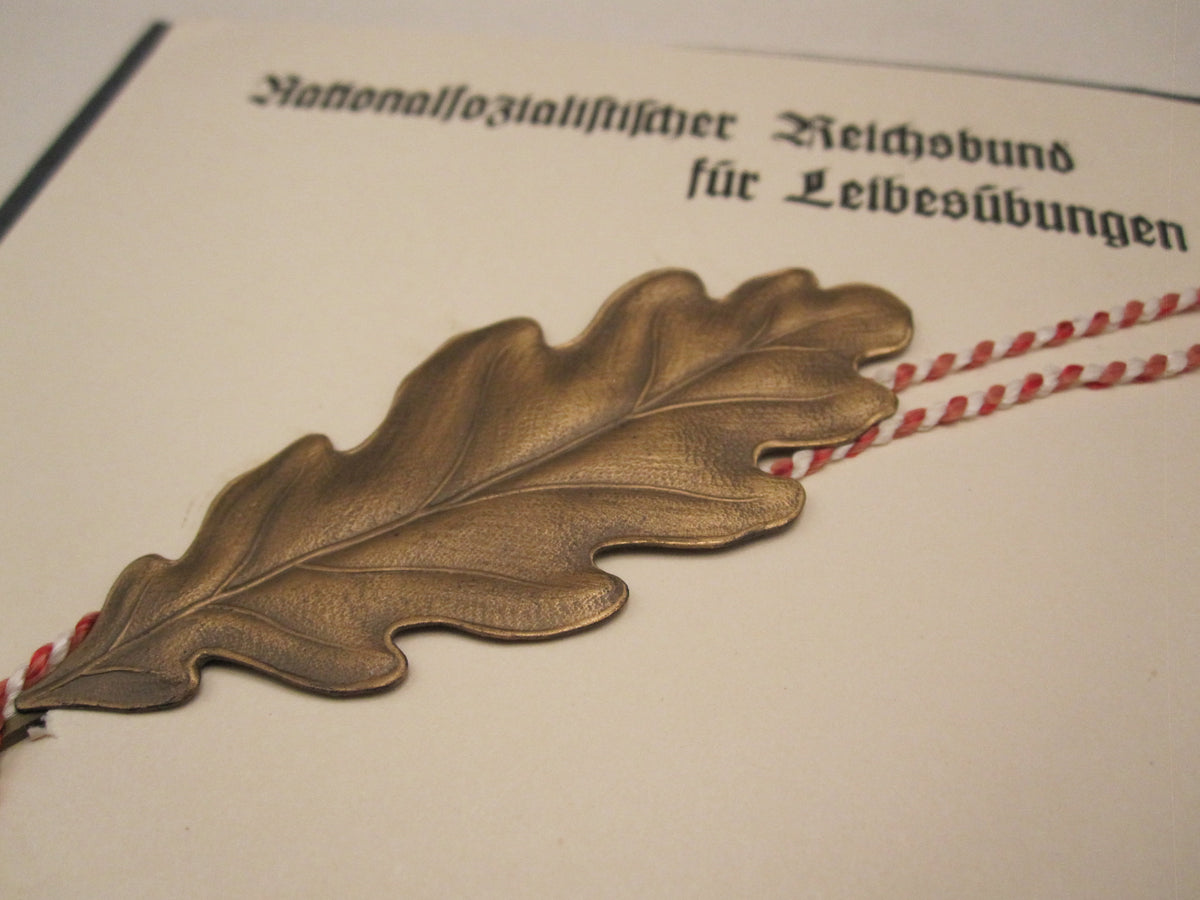 NSRL Urkundenheft Zella-Mehlis SEHR SELTEN !!! Verleihungstüte