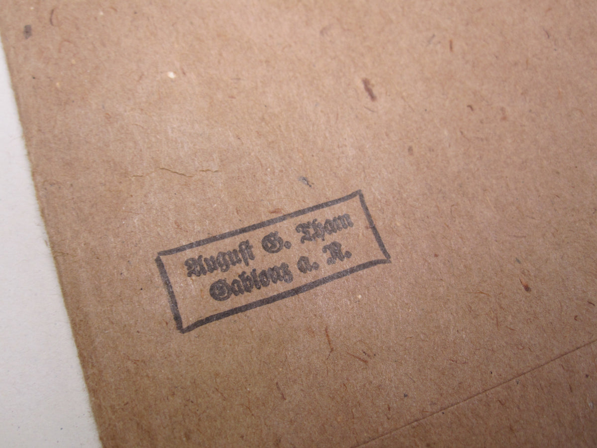 Kriegsverdienstkreuz 2.Klasse OHNE Schwertern KVK2/39 in Verleihungstüte August Tham !!!