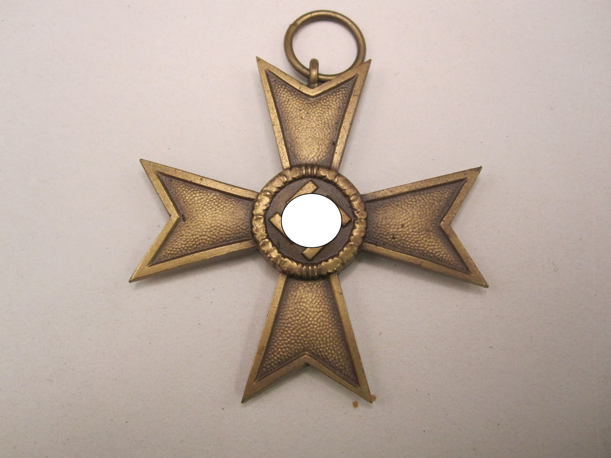 Kriegsverdienstkreuz 2.Klasse OHNE Schwertern KVK2/39 in Verleihungstüte August Tham !!!