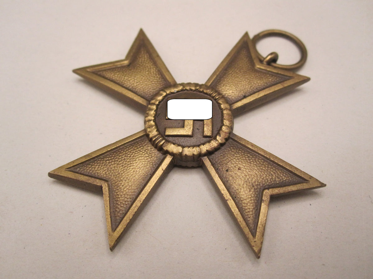 Kriegsverdienstkreuz 2.Klasse OHNE Schwertern KVK2/39 in Verleihungstüte August Tham !!!