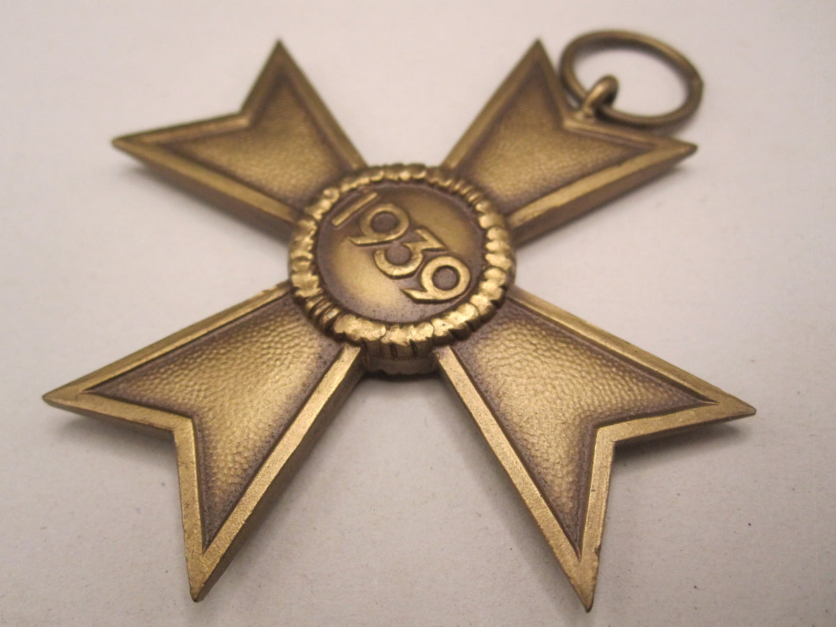 Kriegsverdienstkreuz 2.Klasse OHNE Schwertern KVK2/39 in Verleihungstüte August Tham !!!