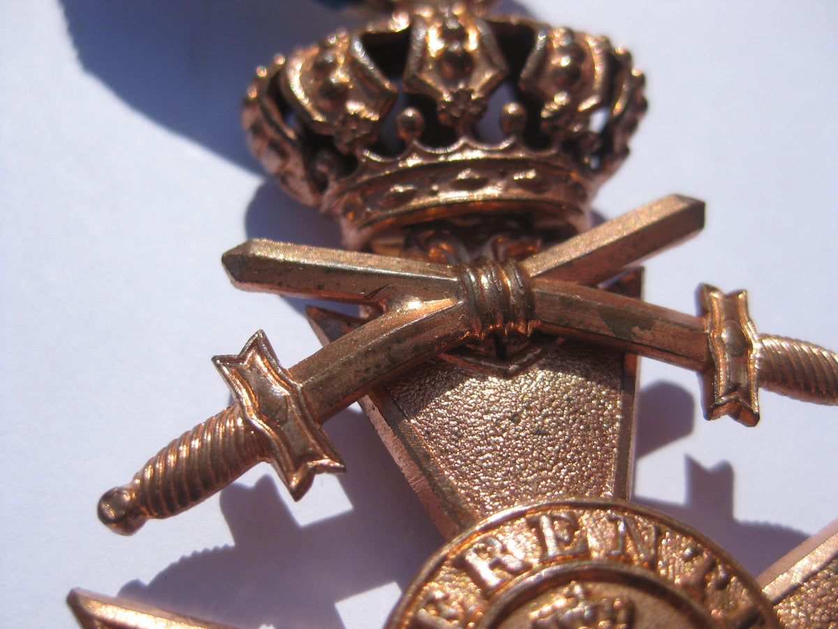 bayrisches Militärverdienstkreuz 3.Klasse mit Krone und Schwertern (MVK) 1866-1918 Mint Condition