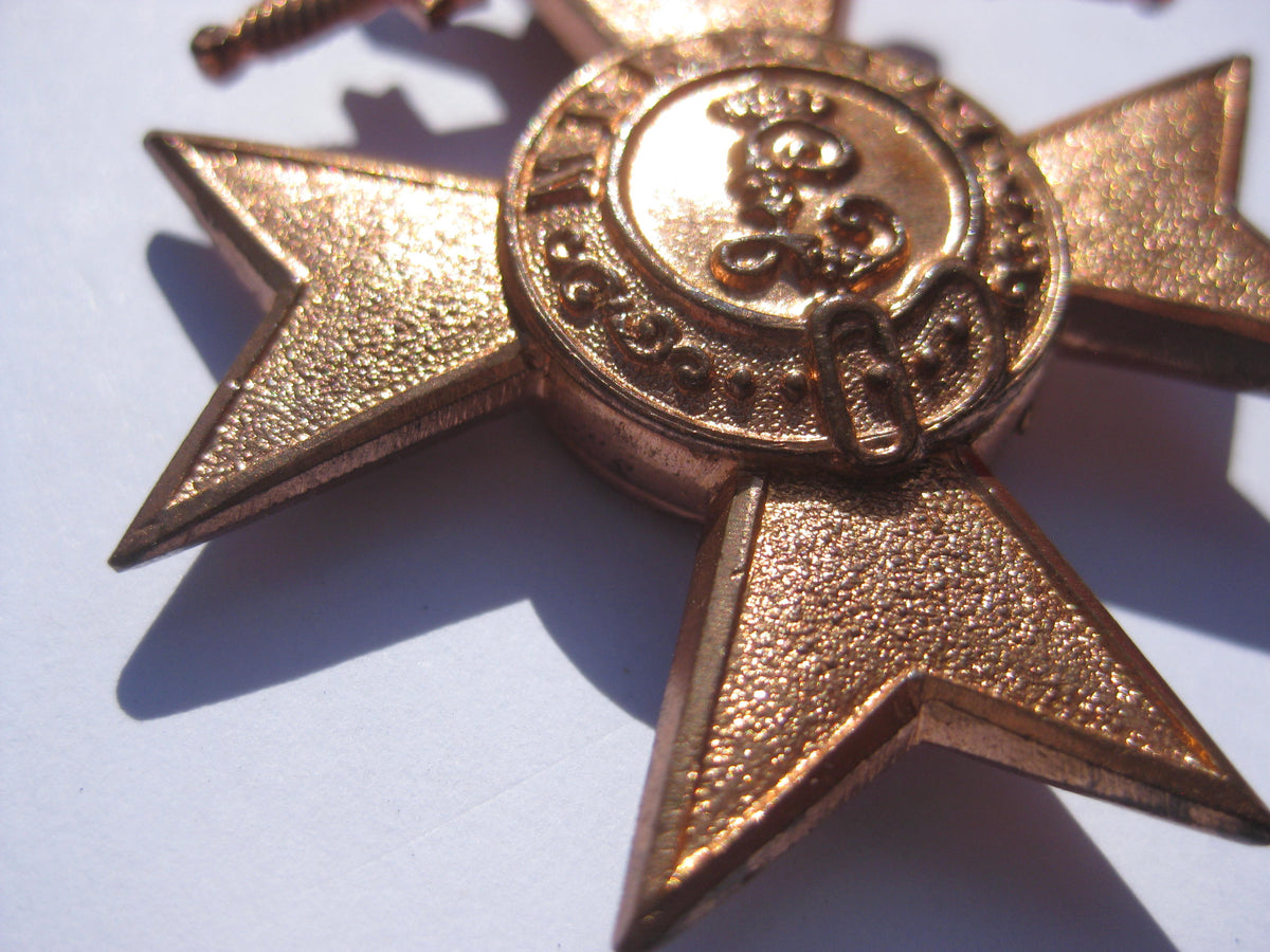 bayrisches Militärverdienstkreuz 3.Klasse mit Krone und Schwertern (MVK) 1866-1918 Mint Condition