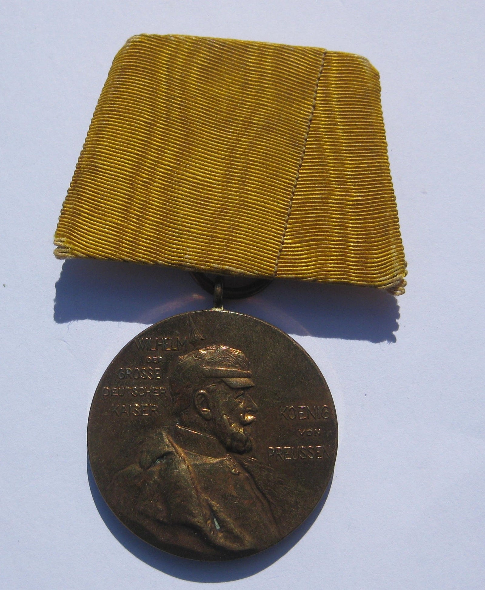 Centenarmedaille KDM Kriegsdenkmünze 1887 Kaiser Wilhelm I. Preußen Kaiserreich Zitronenorden Auszeichnung