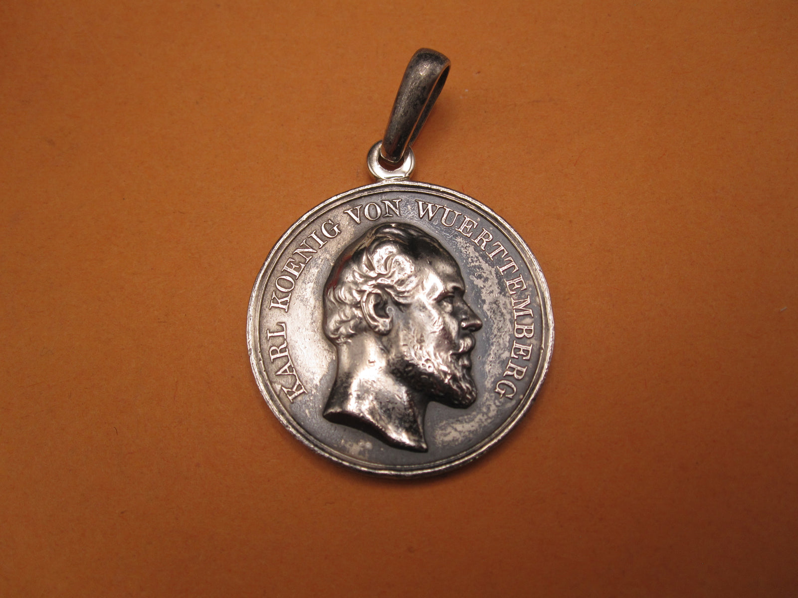 Original von 1864 !! Württemberg Orden silberne Medaille Zivilverdienstmedaille