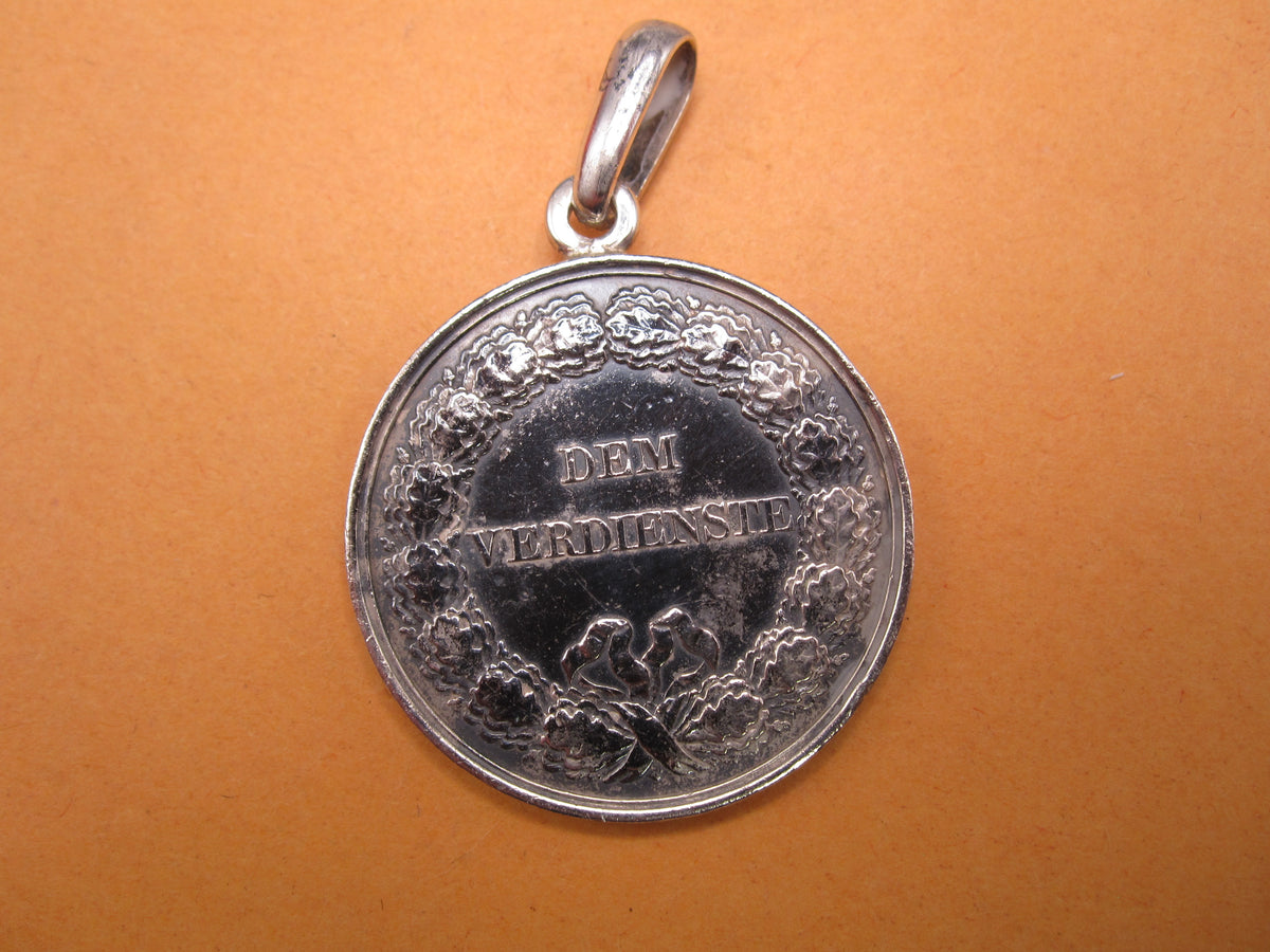 Original von 1864 !! Württemberg Orden silberne Medaille Zivilverdienstmedaille