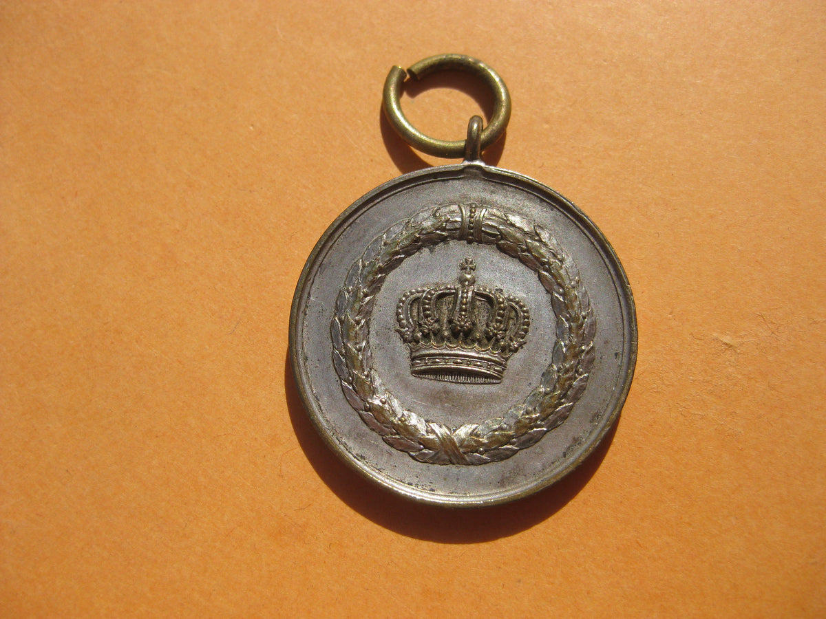 Württemberg Dienstauszeichnung 3.Klasse für 9 Jahre Medaille 1913 - 1917