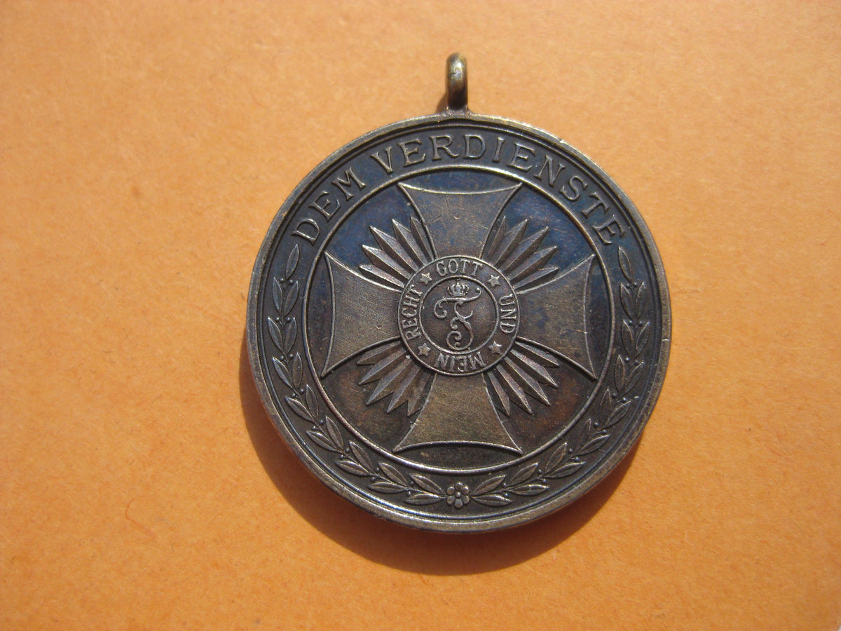 Silberne Verdienstmedaille des Friedrichsordens Wilhelm König von Württemberg