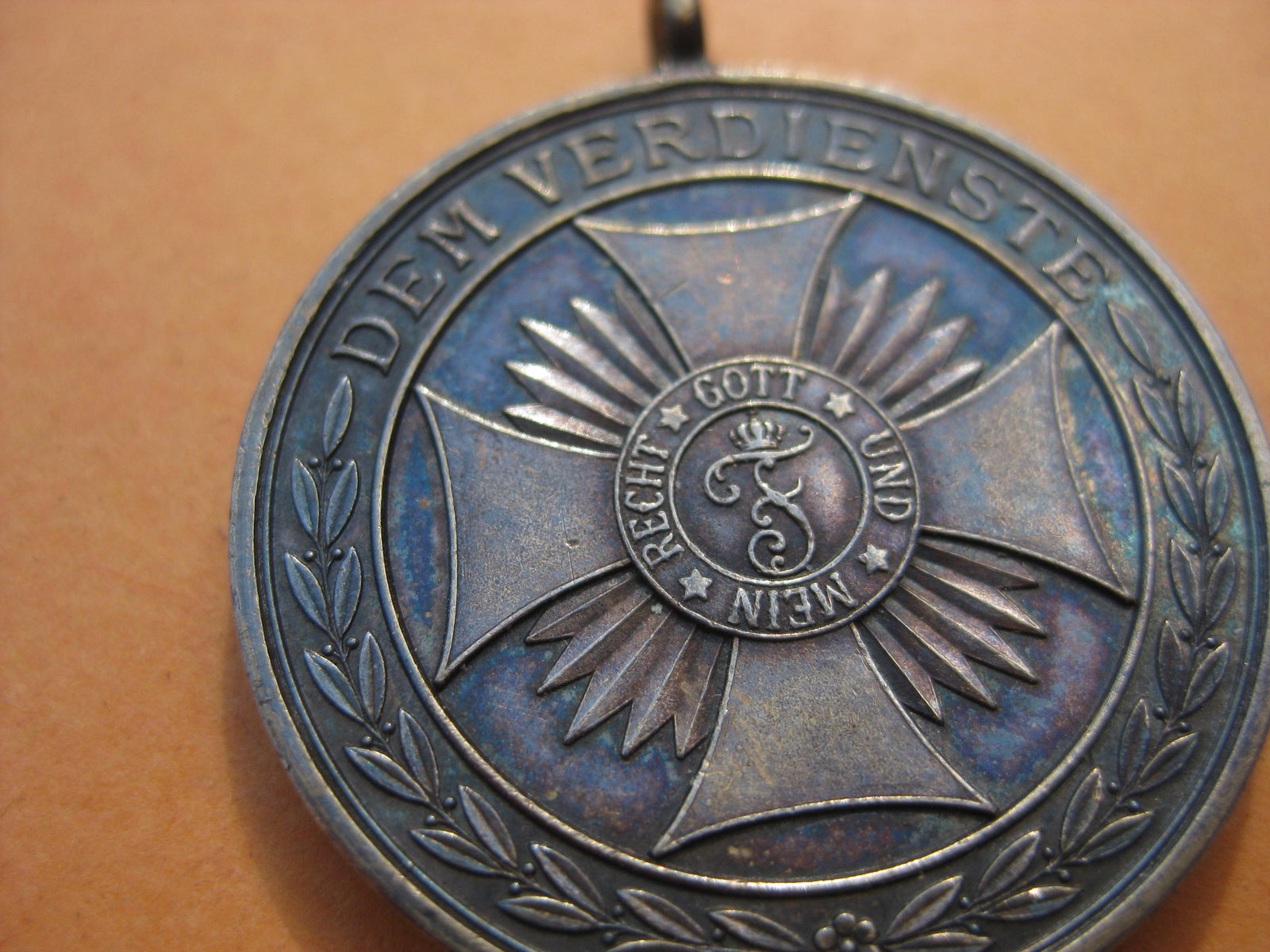 Silberne Verdienstmedaille des Friedrichsordens Wilhelm König von Württemberg