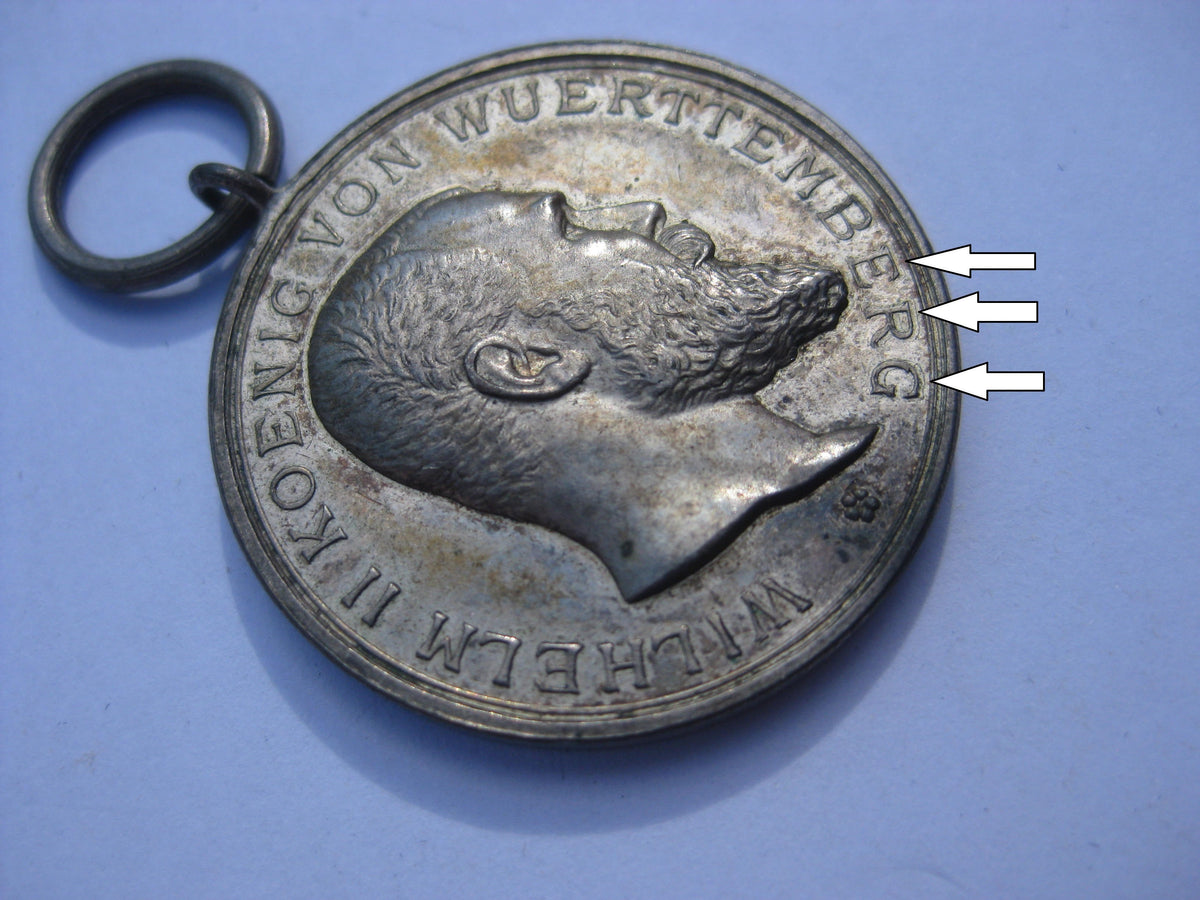 Tapferkeitsmedaille Wilhelm König von Württemberg