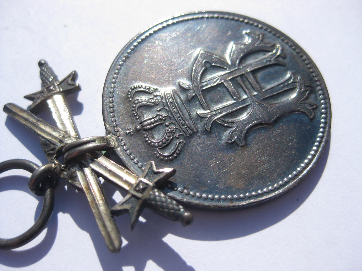 Silberne Verdienstmedaille Fürstentum Reuss 2.Modell 1914