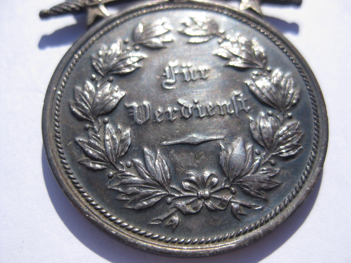 Silberne Verdienstmedaille Fürstentum Reuss 2.Modell 1914
