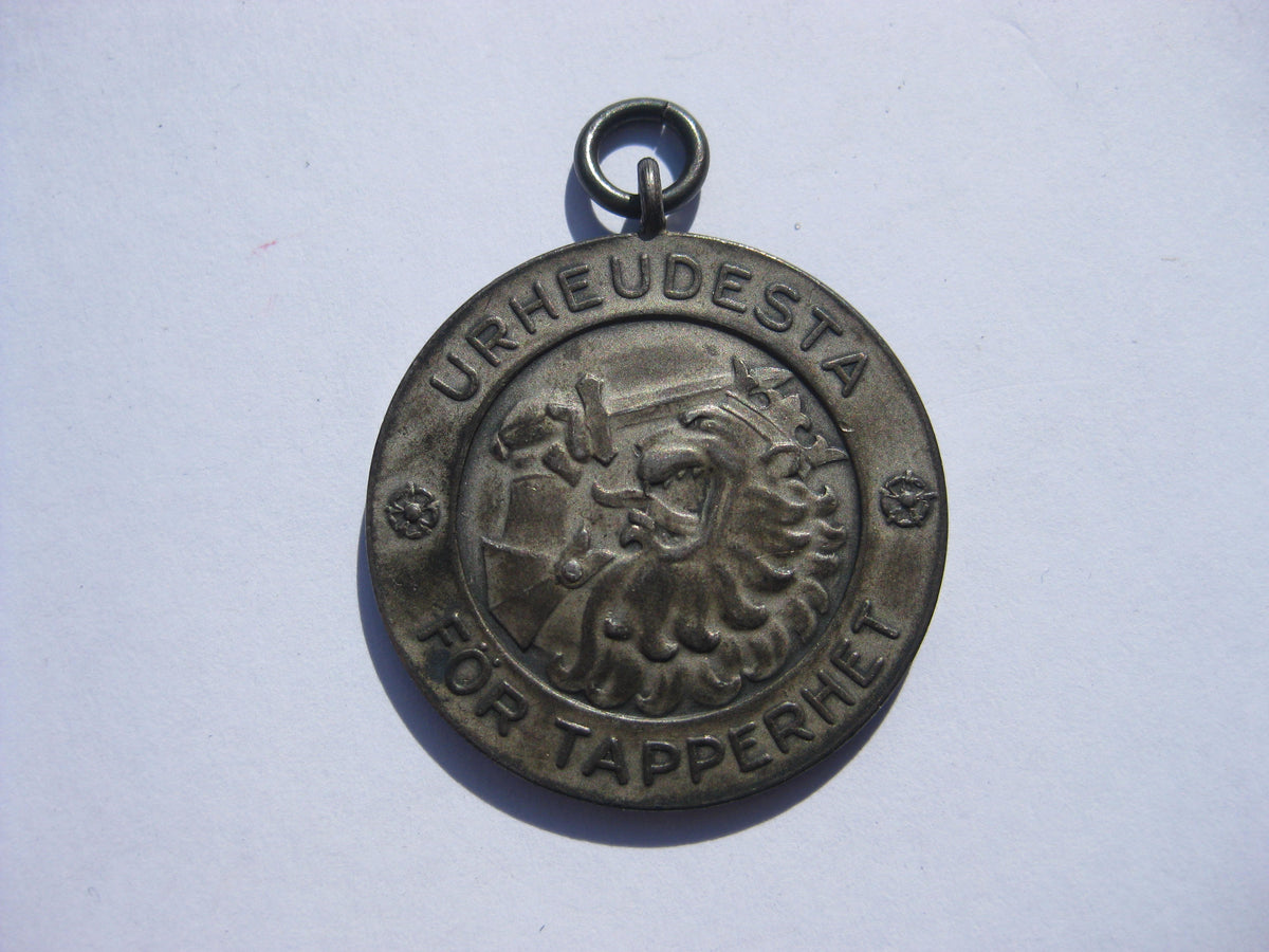 finnische Tapferkeitsmedaille 1918 in echt SILBER 938 DEUTSCHER Hersteller!!