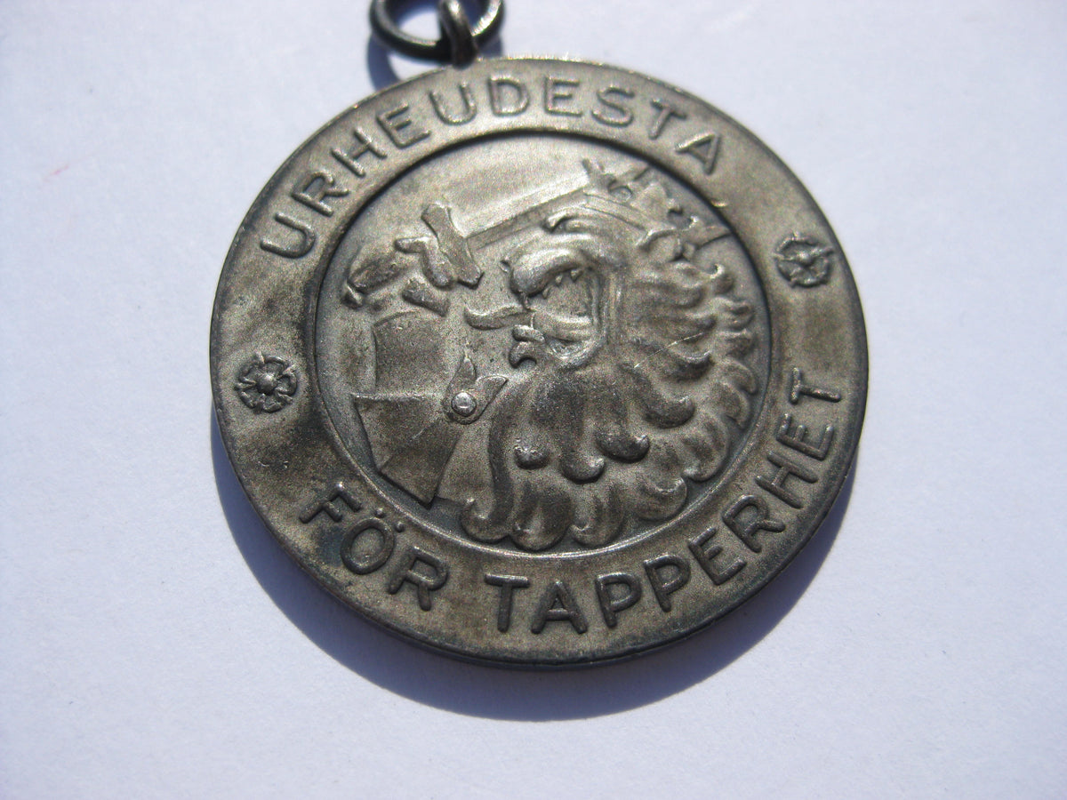finnische Tapferkeitsmedaille 1918 in echt SILBER 938 DEUTSCHER Hersteller!!