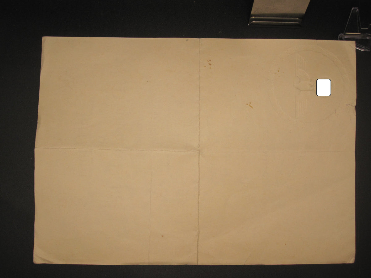 Verleihungsurkunde Mutterkreuz dritte Stufe HEILBRONN