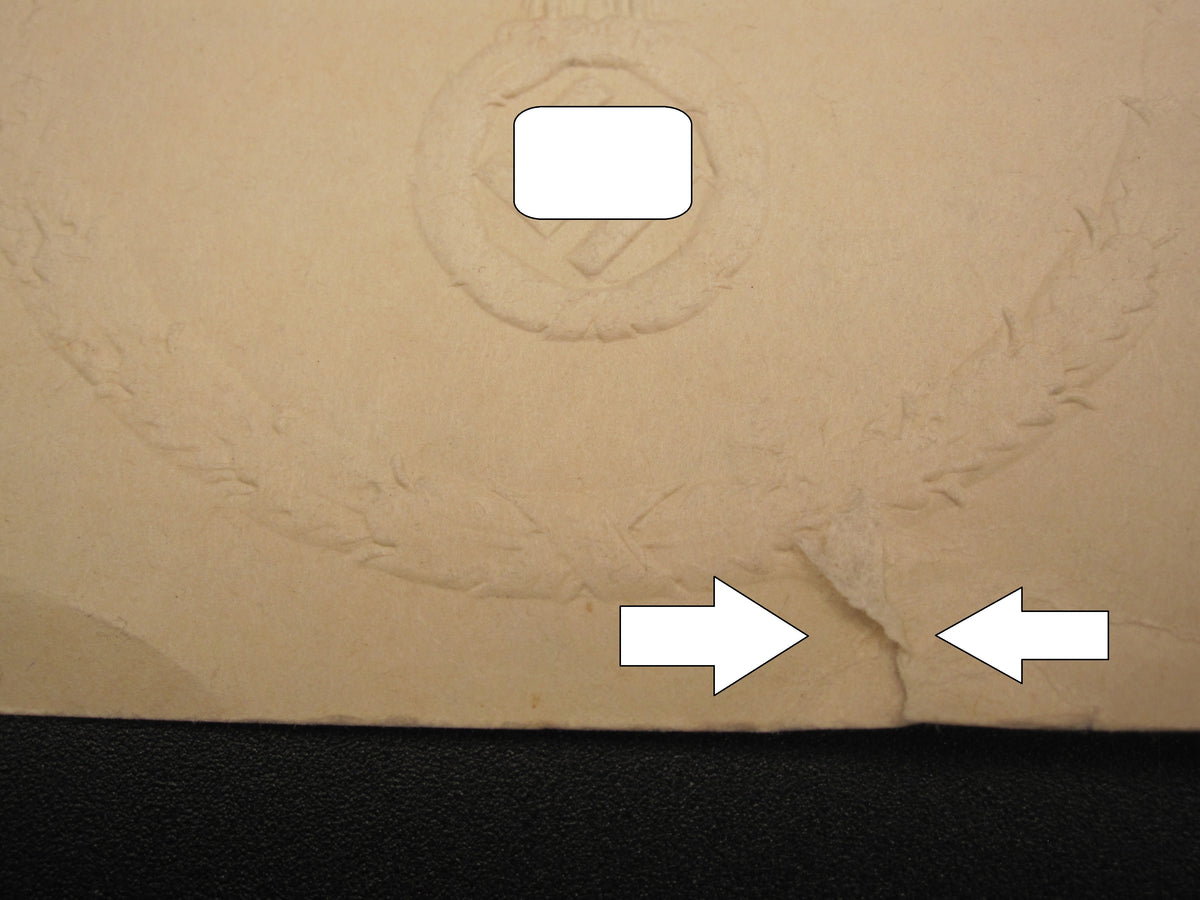 Verleihungsurkunde Mutterkreuz dritte Stufe HEILBRONN