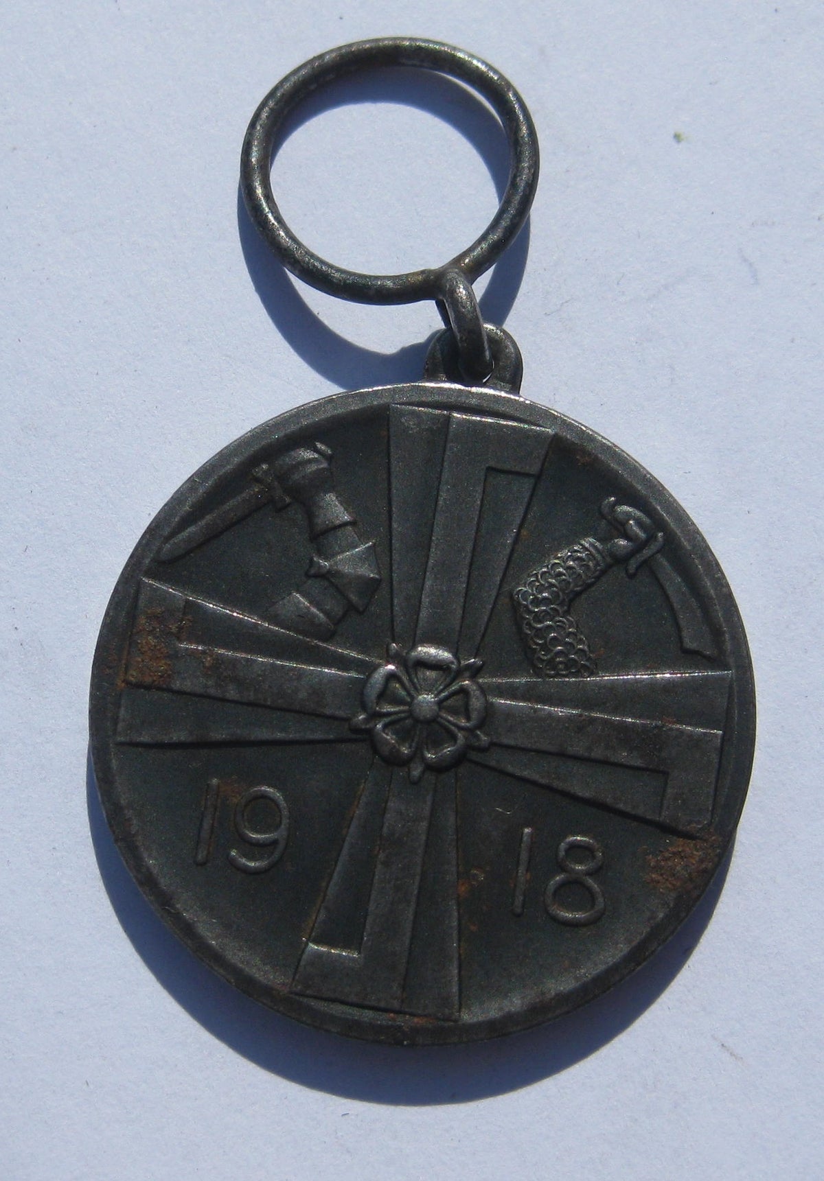 finnische Tapferkeitsmedaille 1918 Eisen