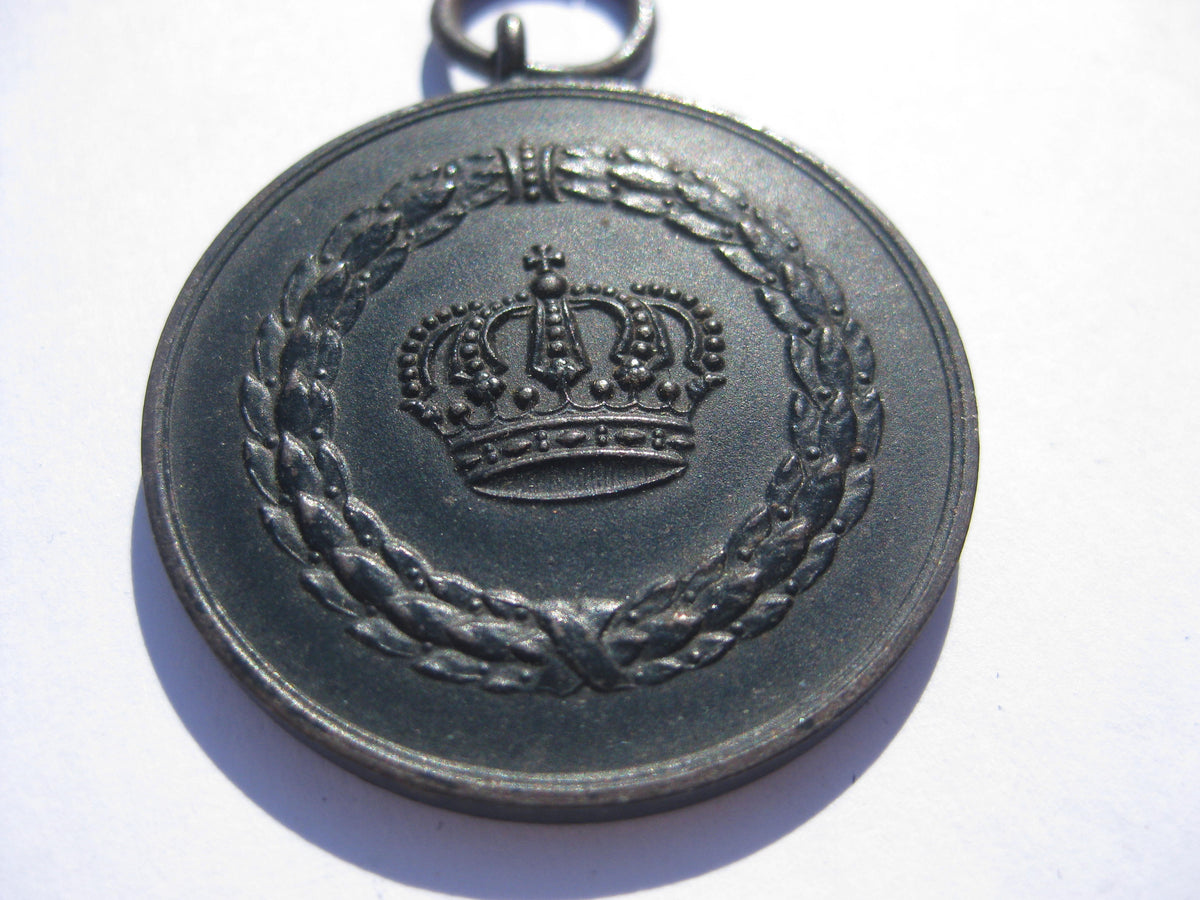 Württemberg Dienstauszeichnung 3.Klasse für 9 Jahre Medaille 1917 - 1921