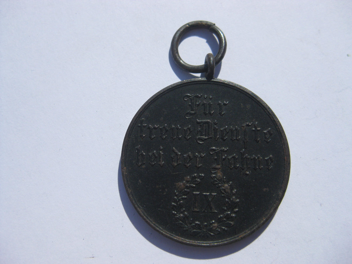 Württemberg Dienstauszeichnung 3.Klasse für 9 Jahre Medaille 1917 - 1921
