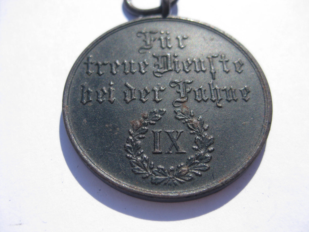 Württemberg Dienstauszeichnung 3.Klasse für 9 Jahre Medaille 1917 - 1921