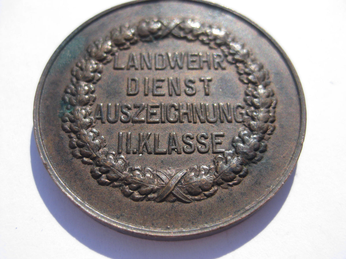 BAYERN Königreich bayrische Landwehr - Dienstauszeichnung 2.Klasse
