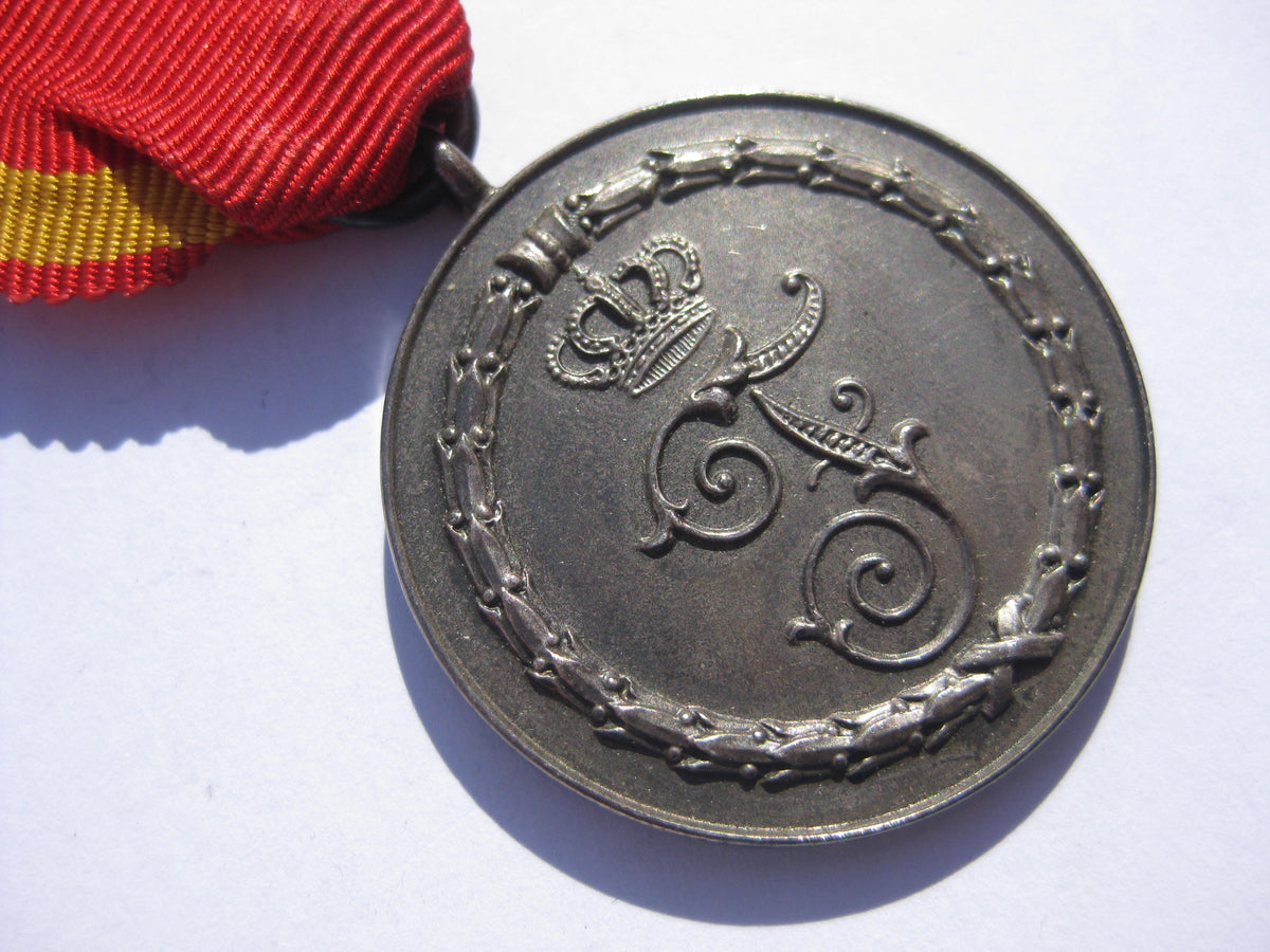 Baden Dienstauszeichnung 3.Klasse für 9 Jahre Medaille 1913 - 1918