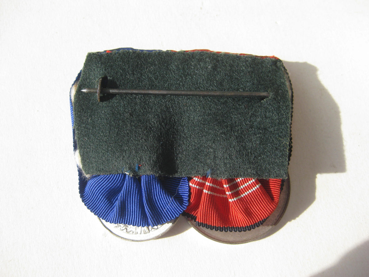 2er Ordensspange Dienstauszeichnung Olympia Erinnerungsmedaille 1936