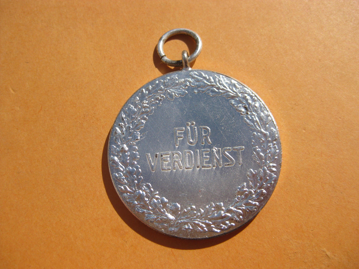 Baden silberne Verdienstmedaille seltene Variante