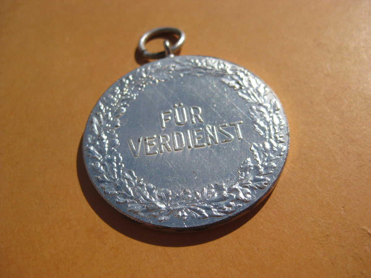 Baden silberne Verdienstmedaille seltene Variante