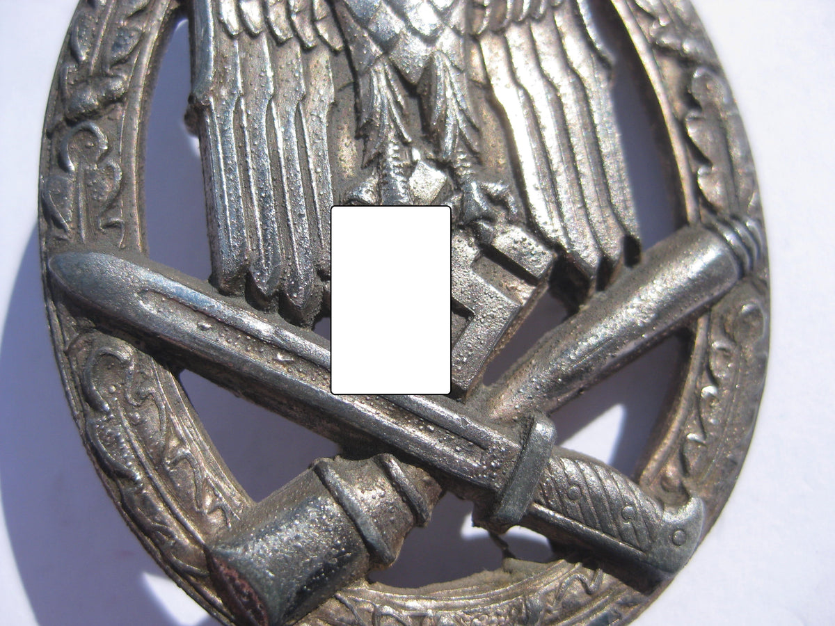 Allgemeines Sturmabzeichen (ASA) -SELTENE VARIANTE- Hersteller sicherlich Karneth