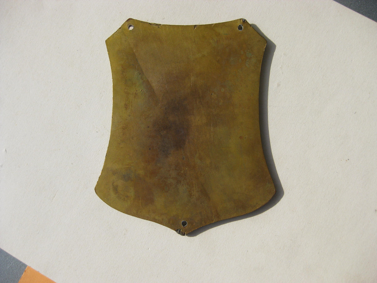 Plakette Motorbrigade NORDSEE Geländeprüfungsfahrt 1937 OSNABRÜCK &amp; Melle