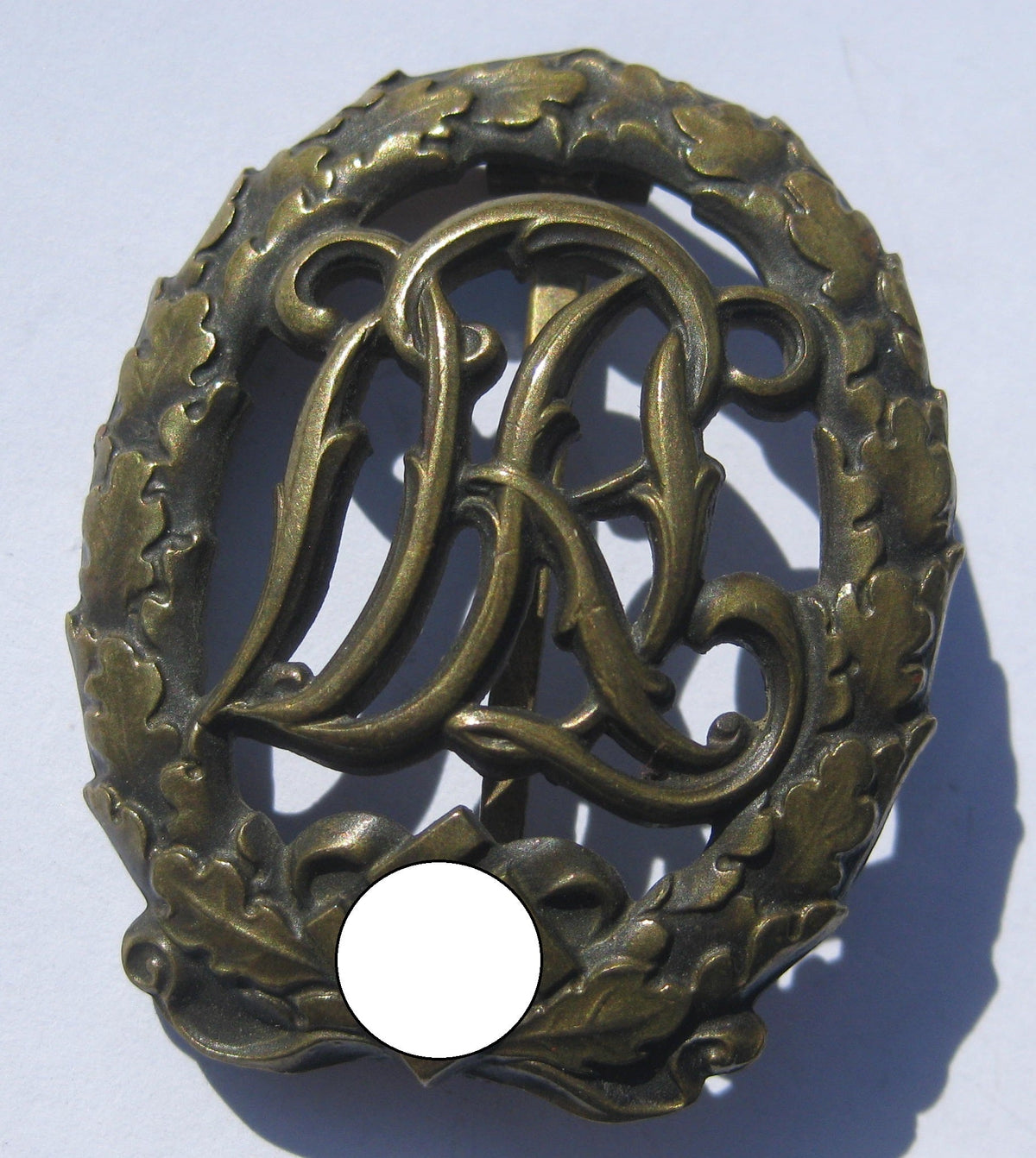 DRL Sportabzeichen in Bronze mit seltenem Hersteller: Wagner !!