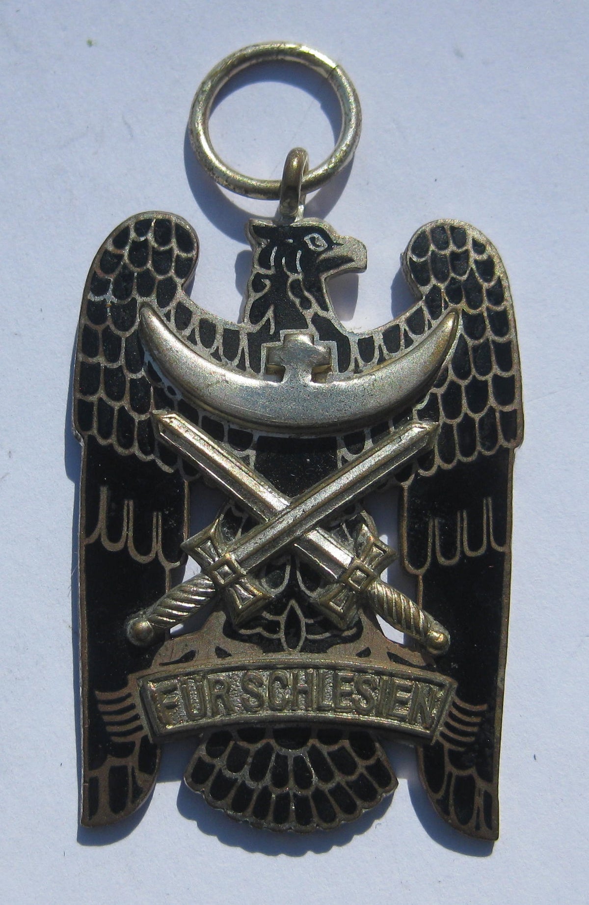 Schlesischer Adler 2.Klasse schlesisches Bewährungsabzeichen FREIKORPS