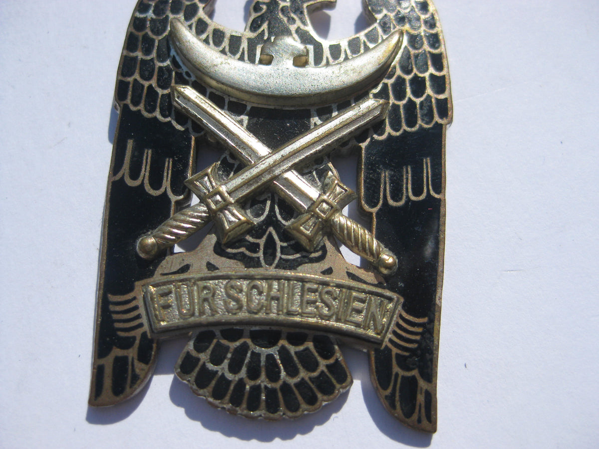 Schlesischer Adler 2.Klasse schlesisches Bewährungsabzeichen FREIKORPS