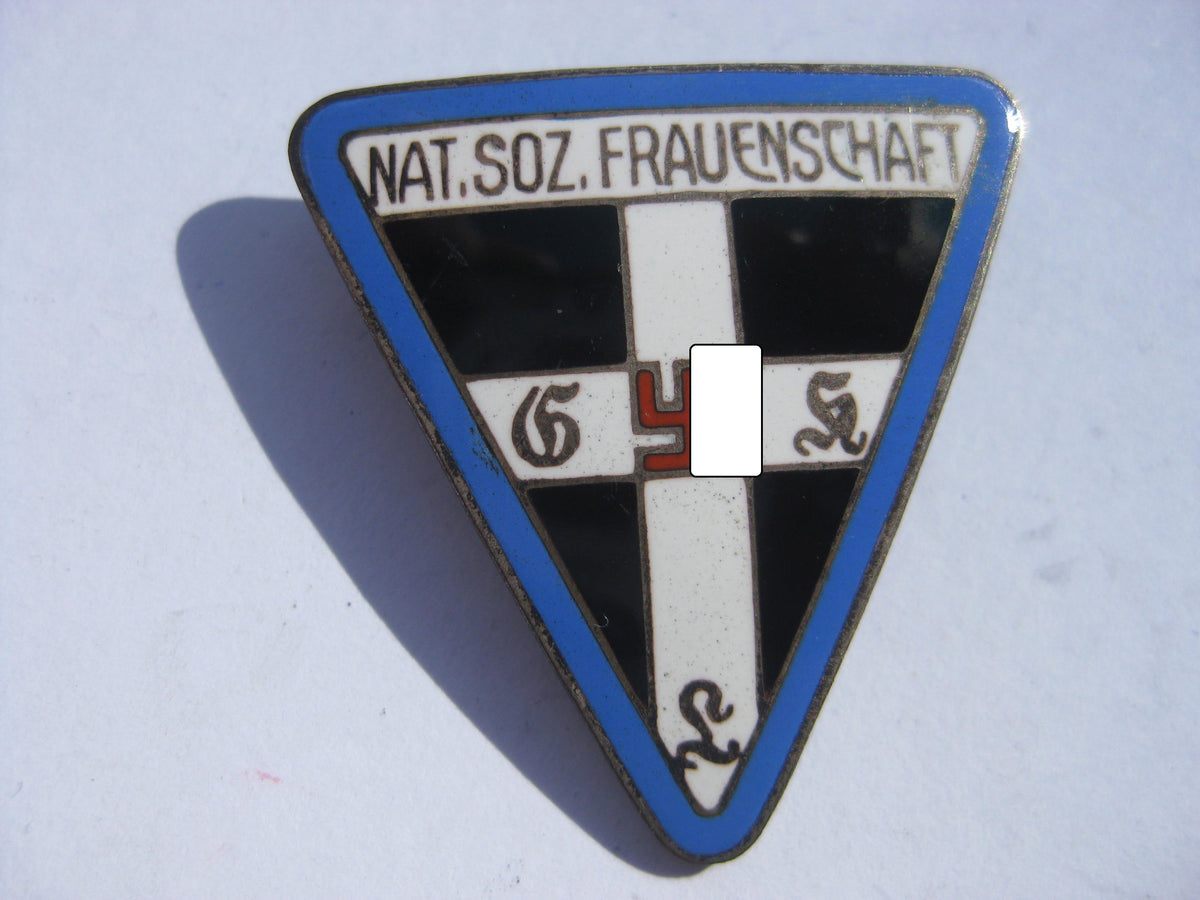 Mitgliedsabzeichen deutsche NS-Frauenschaft (NSF) Mint Condition Seltener Hersteller "72"