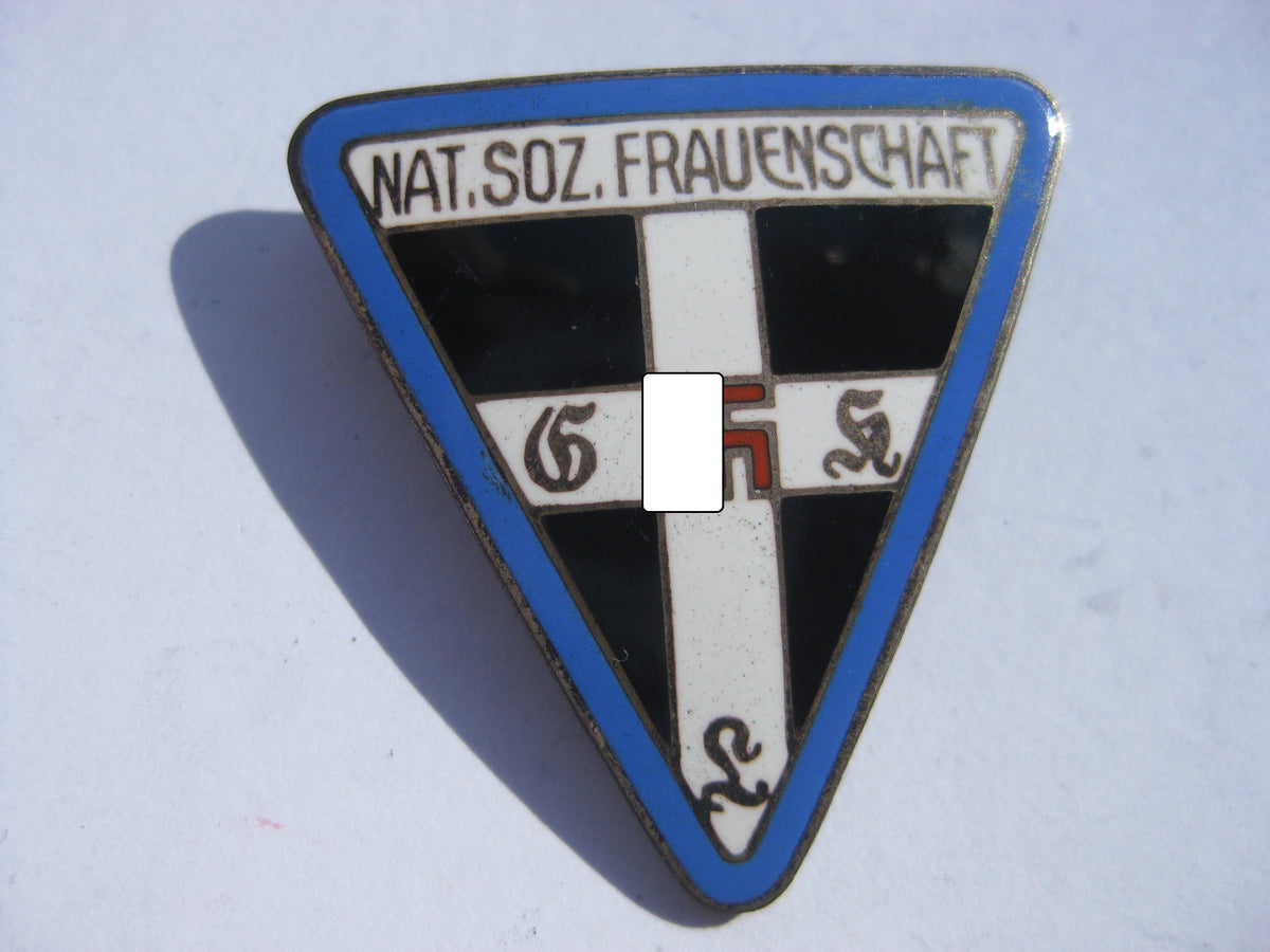 Mitgliedsabzeichen deutsche NS-Frauenschaft (NSF) Mint Condition Seltener Hersteller "72"
