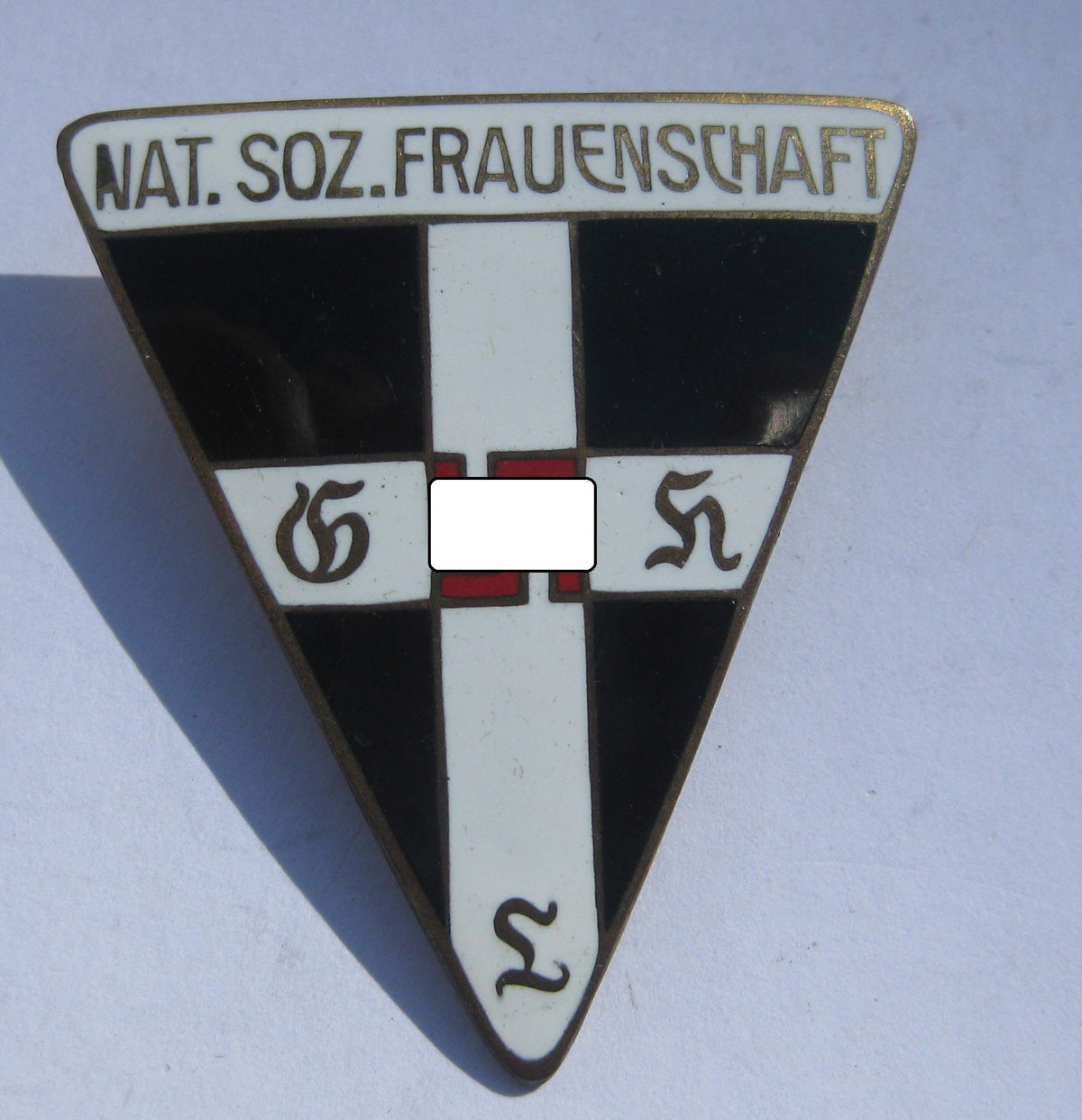 Mitgliedsabzeichen deutsche NS-Frauenschaft (NSF) Mint Condition Seltener Hersteller