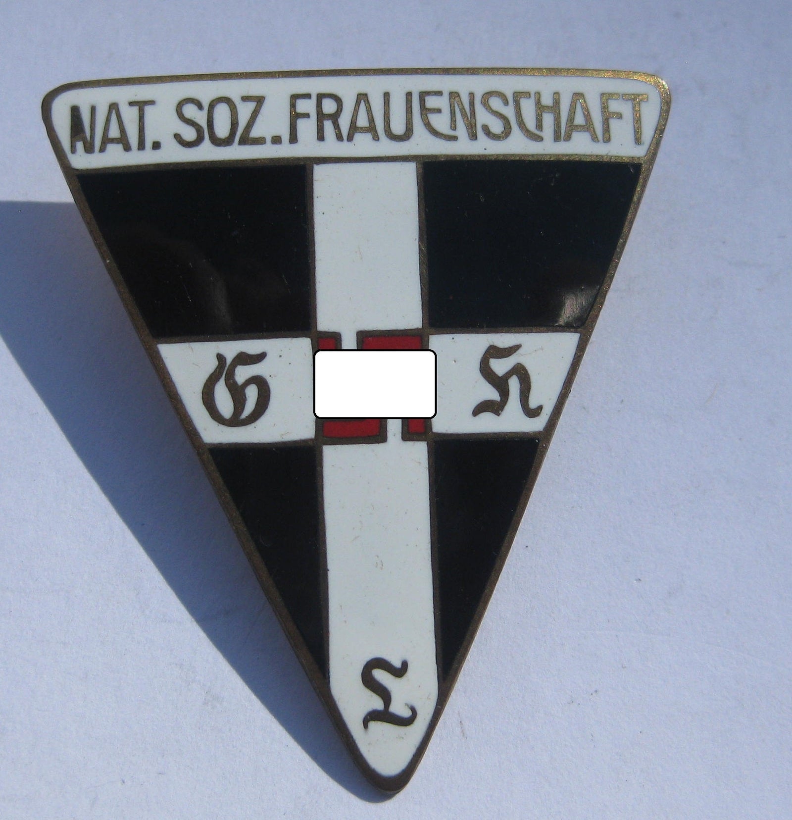 Mitgliedsabzeichen deutsche NS-Frauenschaft (NSF) Mint Condition Seltener Hersteller