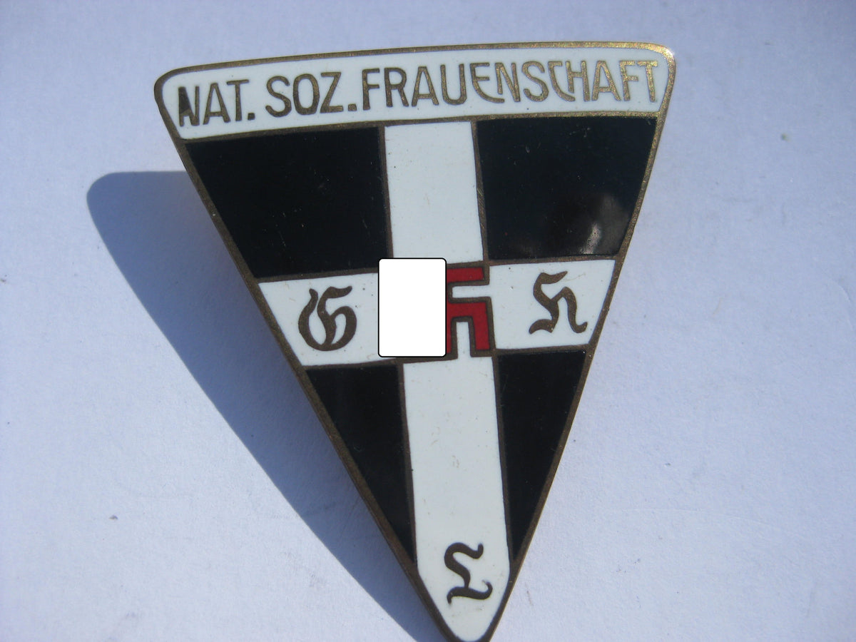 Mitgliedsabzeichen deutsche NS-Frauenschaft (NSF) Mint Condition Seltener Hersteller