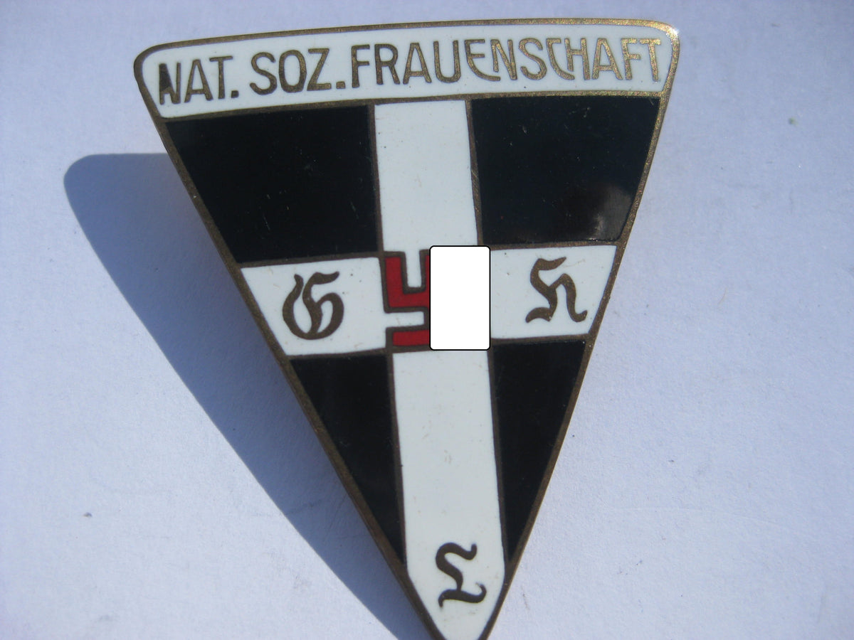 Mitgliedsabzeichen deutsche NS-Frauenschaft (NSF) Mint Condition Seltener Hersteller
