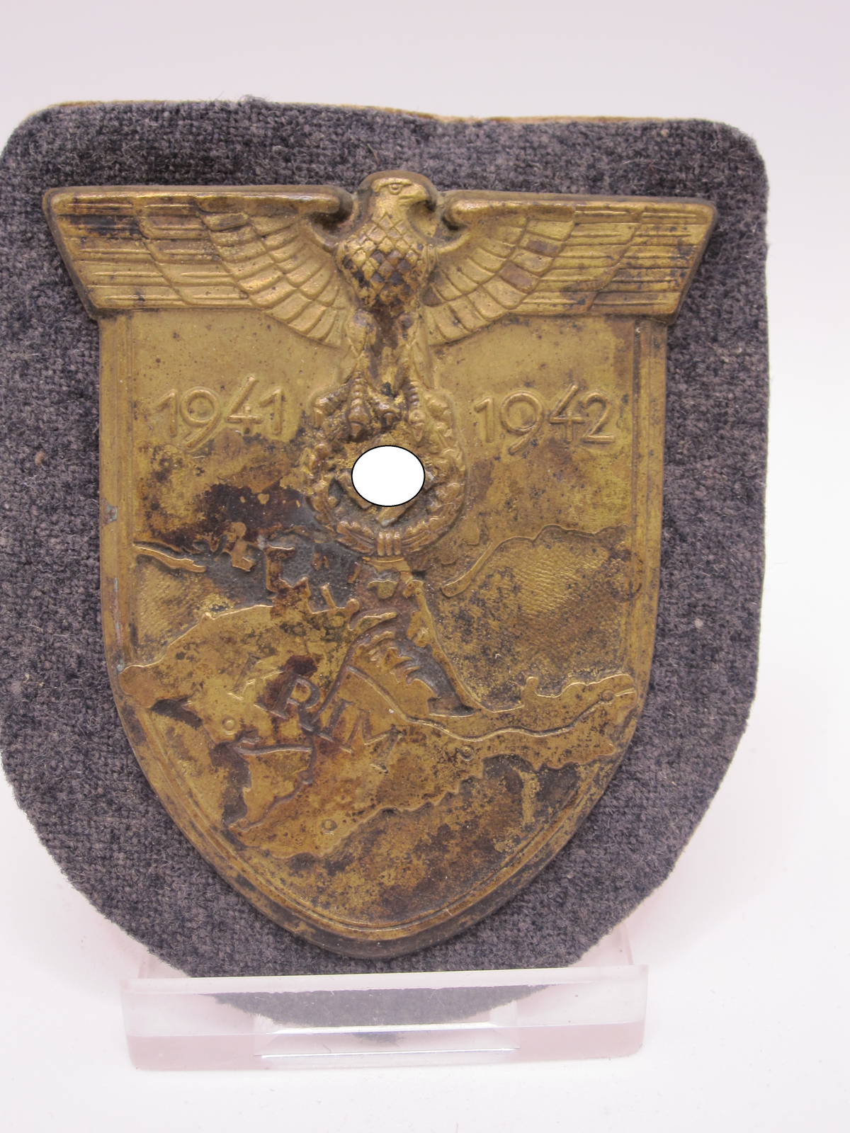 Krimschild 1941 - 1942 -sensationelle Sammleranfertigung-