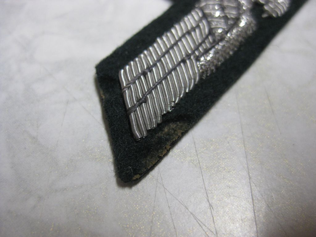 SET Kokarde mit Mützenkranz und Mützenadler für Schirmmütze Heer Wehrmacht MINT CONDITION