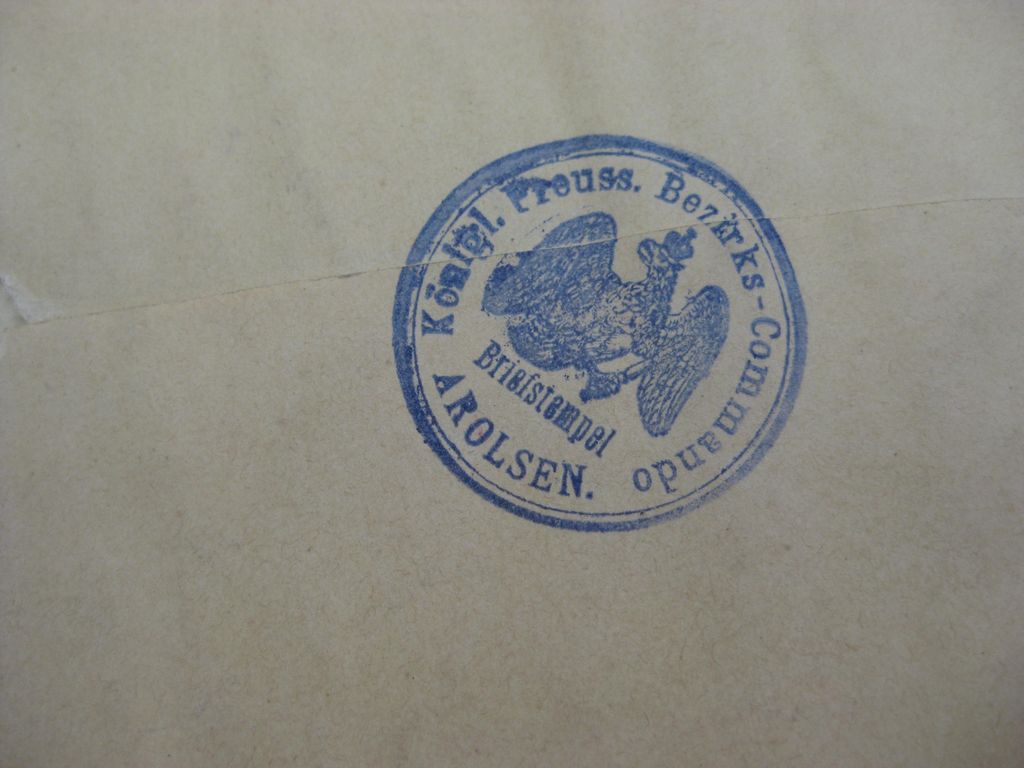 Beförderungsurkunde Waldeck Bad Arolsen Leutnant Preußen 1905