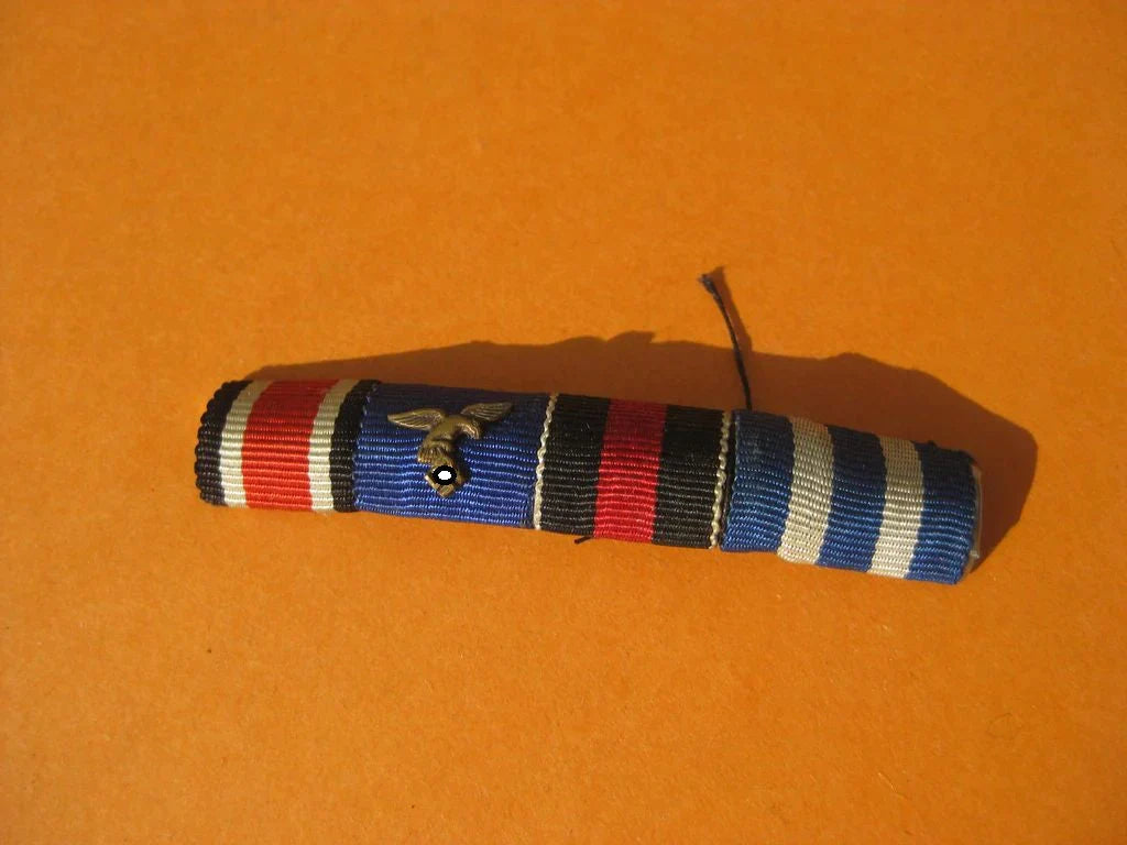 4er Feldspange Eisernes Kreuz 1939 (EK2/39) WEHRMACHT Luftwaffe Kriegskreuz Italien Afrikakorps