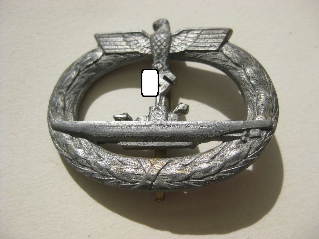 Bootkriegsabzeichen VARIANTE unbekannter Hersteller Kriegsmarine
